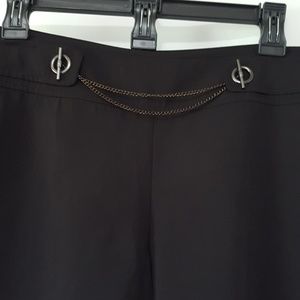 Carmen Marc Valvo Black Shorts Polyester Size  6